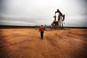 An oil well operated by Apache Corp. in the Permian Basin in Texas. The company fended off an overture by Anadarko last fall.